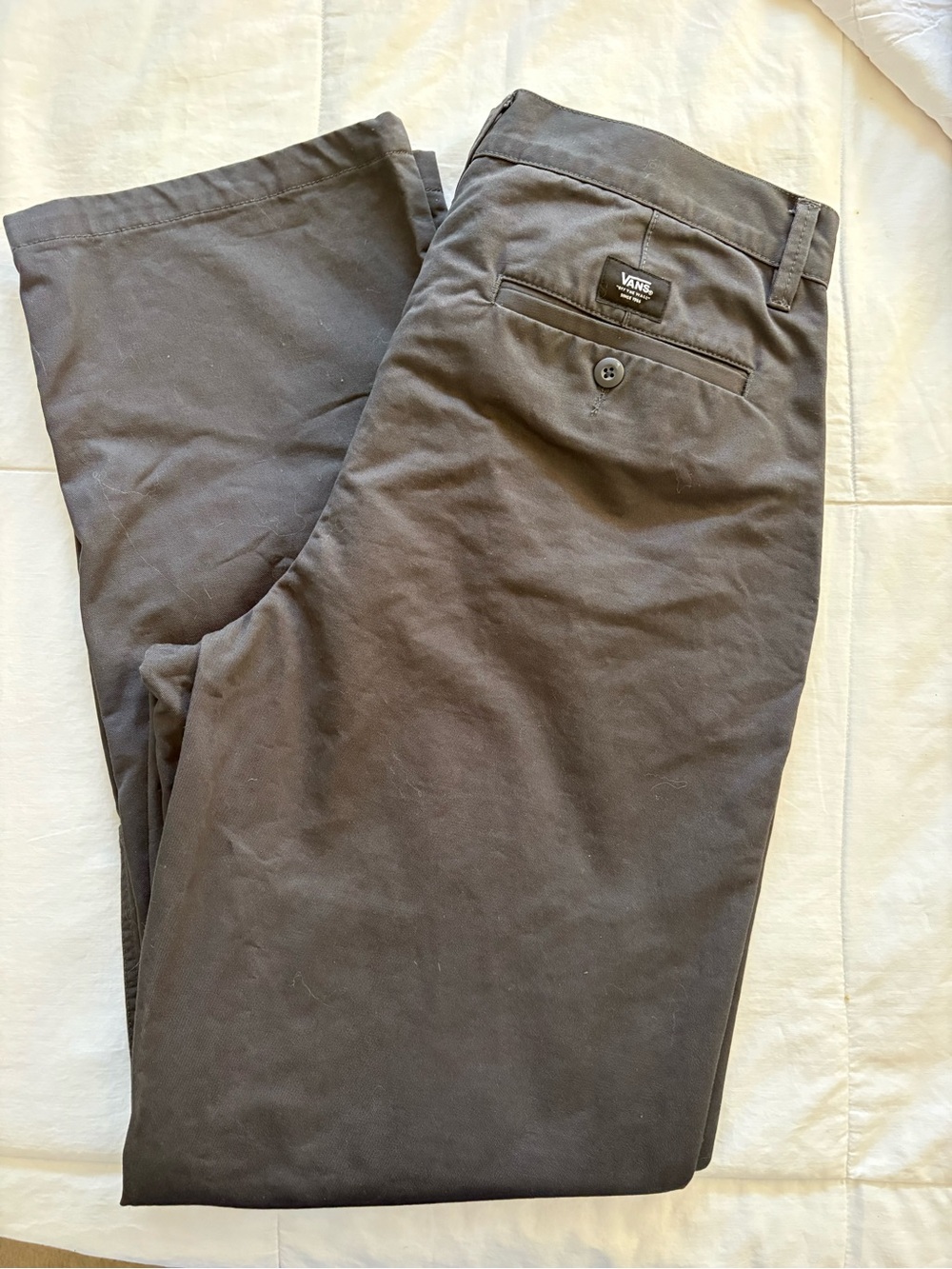 Vans Men's Dark Charcoal Chino Pants